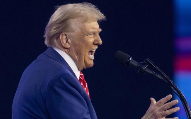 El presidente electo de Estados Unidos, Donald Trump, durante su discurso en la conferencia conservadora celebrada en Phoenix. / EP El presidente electo de Estados Unidos, Donald Trump, durante su discurso en la conferencia conservadora celebrada en Phoenix.