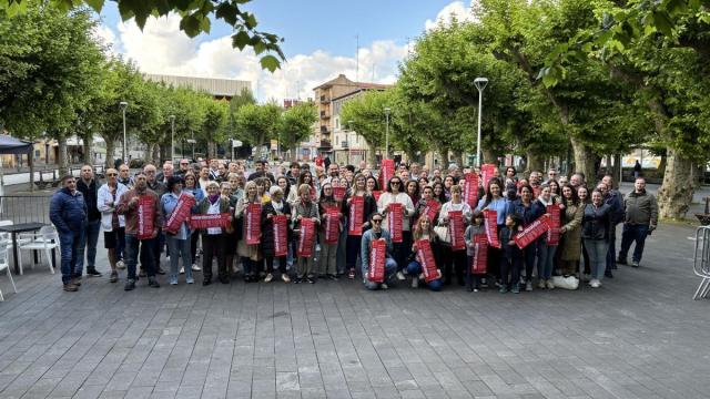 La presentación de la 26ª edición del Alardealdia ha tenido lugar esta tarde en la plaza Urdanibia. / A.M.S. La presentación de la 26ª edición del Alardealdia ha tenido lugar esta tarde en la plaza Urdanibia.