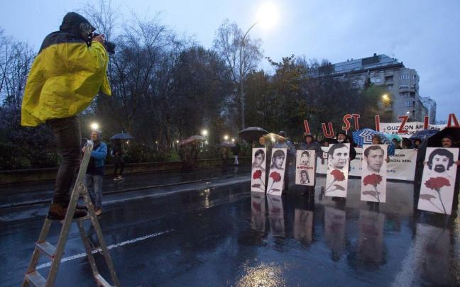Manifestación del 3 de Marzo el año pasado en Vitoria Manifestación del 3 de Marzo el año pasado en Vitoria