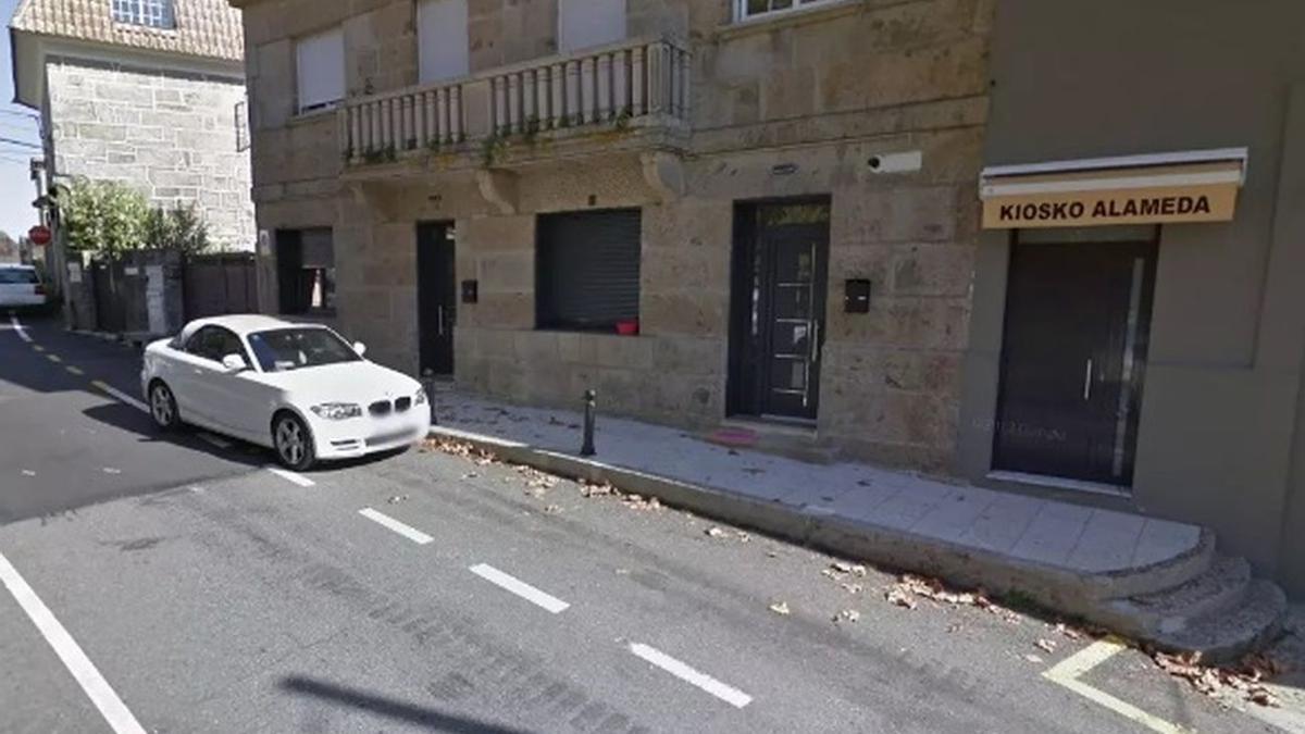 La acera, antes de ser invadida por la terraza que se hicieron los vecinos.