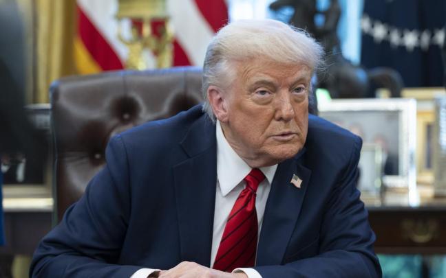 El presidente de Estados Unidos, Donald Trump, en la Casa Blanca. / EFE El presidente de Estados Unidos, Donald Trump, en la Casa Blanca.