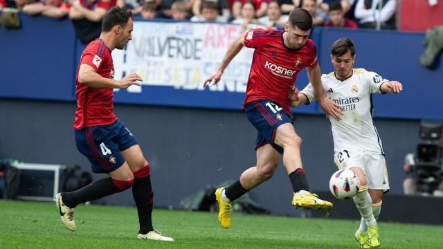 Jesús Areso en imagen en el Osasuna-Real Madrid de la temporada pasada. Foto: PATXI CASCANTE Jesús Areso en imagen en el Osasuna-Real Madrid de la temporada pasada. Foto: PATXI CASCANTE