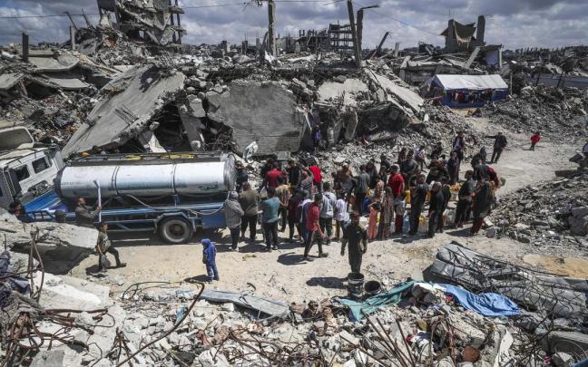 Las autoridades de Gaza alertan de que más del 25% de las muestras de agua de la Franja "están contaminadas" / EP Las autoridades de Gaza alertan de que más del 25% de las muestras de agua de la Franja "están contaminadas"