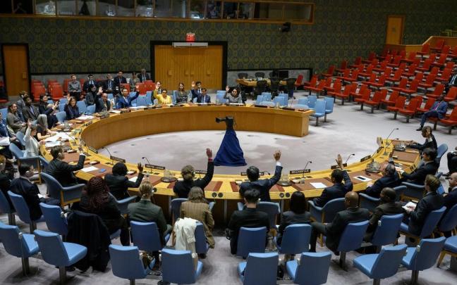El Consejo de Seguridad de Naciones Unidas en una foto de archivo. / EP El Consejo de Seguridad de Naciones Unidas en una foto de archivo.