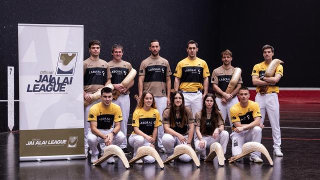 Los puntistas que competirán en el Master Series de Zumaia. / ERAMAN! JAI ALAI Los puntistas que competirán en el Master Series de Zumaia.