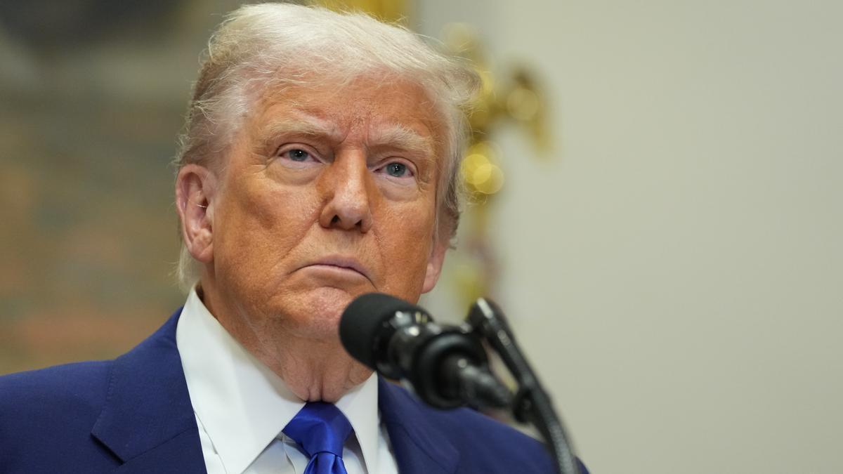 El presidente de Estados Unidos, Donald Trump
