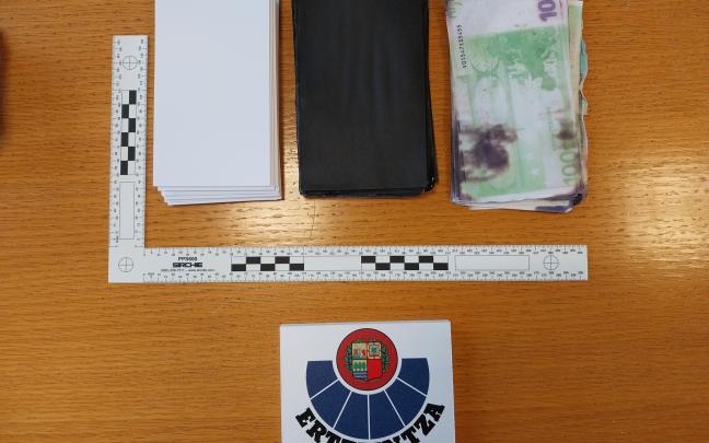 Imagen de los billetes falsificados. DEPARTAMENTO DE SEGURIDAD Imagen de los billetes falsificados. DEPARTAMENTO DE SEGURIDAD