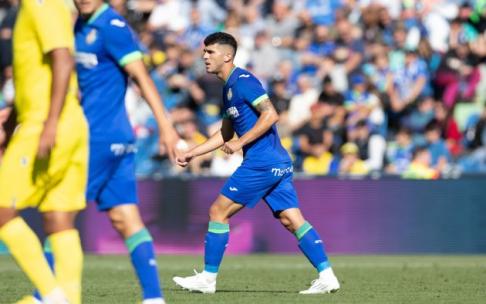 Carles Aleña durante un partido con el Getafe. Foto: Europa Press Carles Aleña durante un partido con el Getafe. Foto: Europa Press