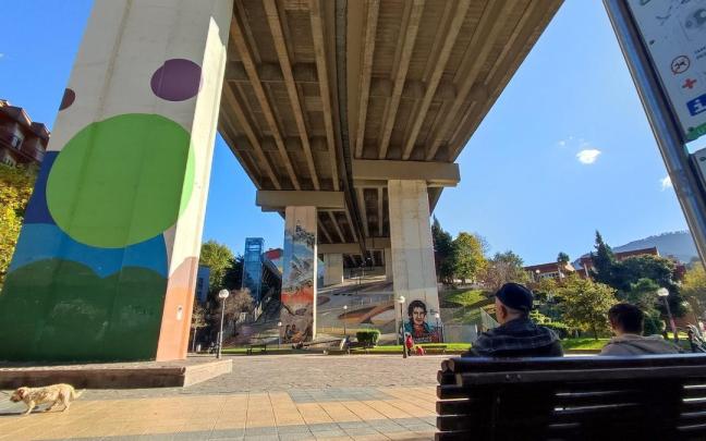 La variante permitirá derribar el viaducto de Rekalde La variante permitirá derribar el viaducto de Rekalde