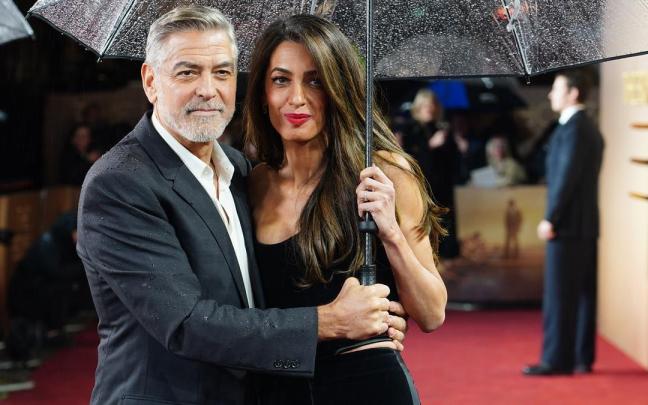 George Clooney, junto a su esposa Amal. / EP George Clooney, junto a su esposa Amal.