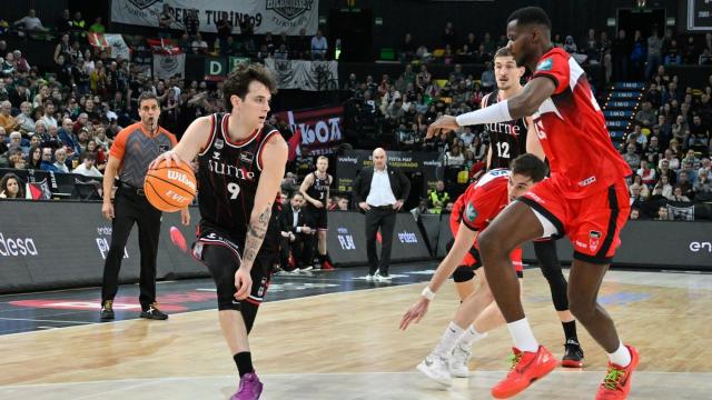 Rúben Dominguez en imagen durante el Bilbao Basket-Granada. Foto: OSKAR GONZÁLEZ Rúben Dominguez en imagen durante el Bilbao Basket-Granada. Foto: OSKAR GONZÁLEZ